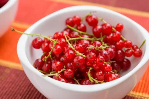 Berries and cherries Stock Photos