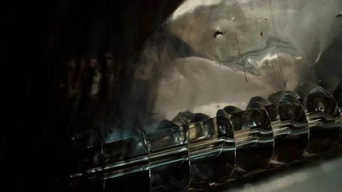 Berries Are Processed At The Plant. 스톡 동영상 100877813