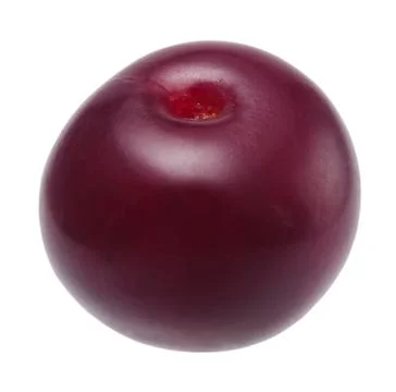 Berries cherries on a white background isolate close-up Stock Photos