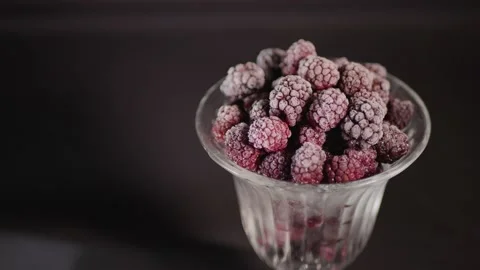 Berries in a glass Video stock 130798920