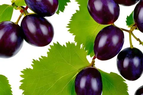 Berries of grapes Stock Photos