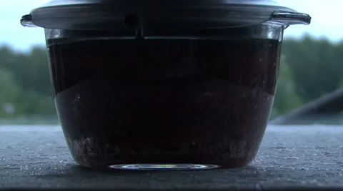 Berries grind in a blender Stock Footage 54408646