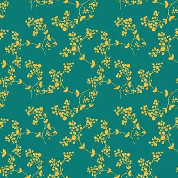 Berries  vector seamless pattern design Stock Illustration