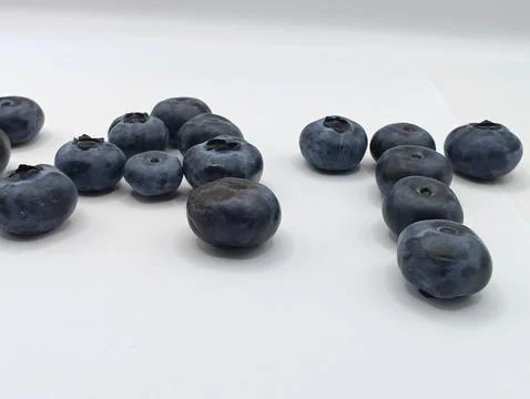 Berries on a white background Stock Photos