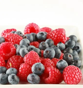 Berry background Stock-Fotos