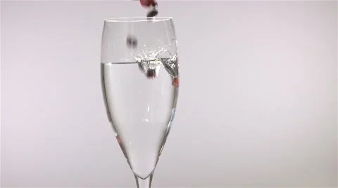Berry Cocktail Stock Footage 65988545