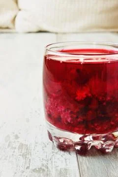 Berry drink Stock Photos