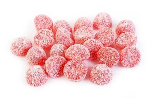Berry fruit candy gummy Stock Photos