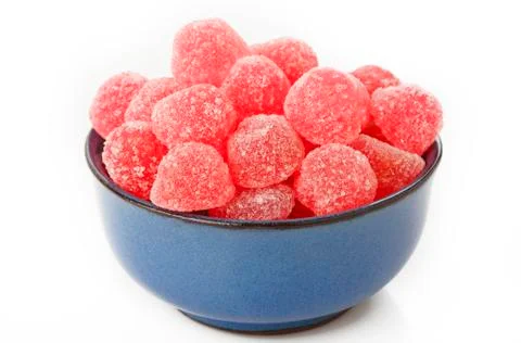 Berry fruit candy gummy Stock Photos
