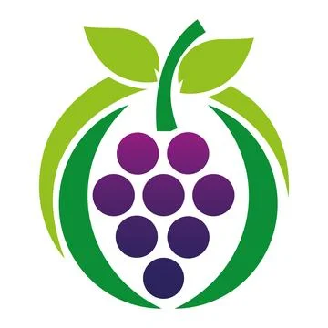 Berry Fruit Icon Vector Logo Template Illustration Design icon Stock Illustration