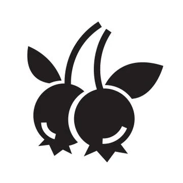 Berry icon Stock Illustration
