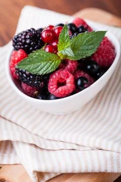 Berry mix Stock Photos