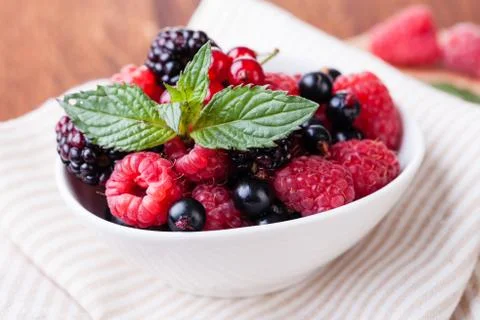 Berry mix Stock Photos
