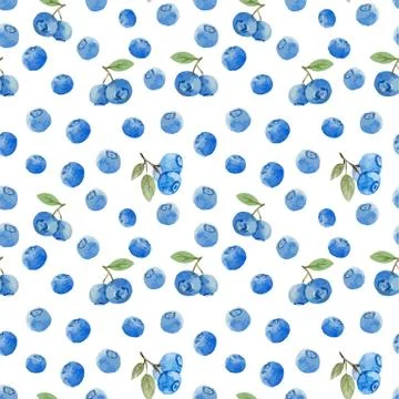 Berry pattern Stock Illustration