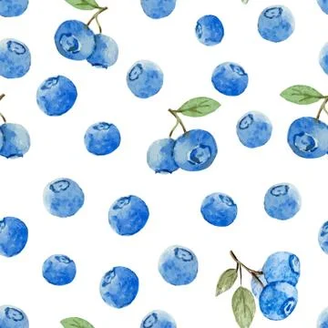 Berry pattern Stock Illustration