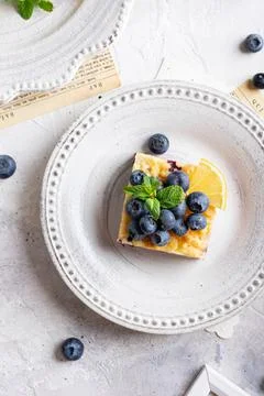 Berry pie for dinner Stock Photos