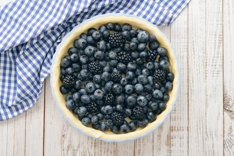 Berry pie Stock Photos