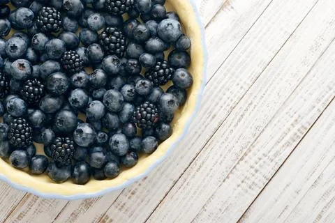 Berry pie Stock Photos