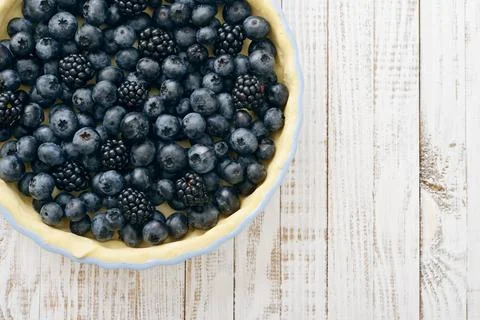 Berry pie Stock Photos