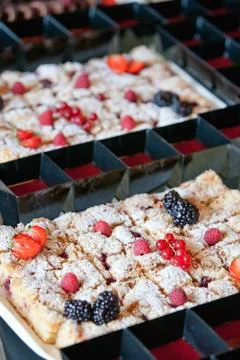 Berry pies 스톡 사진
