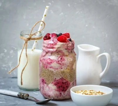 Berry smoothie Foto stock