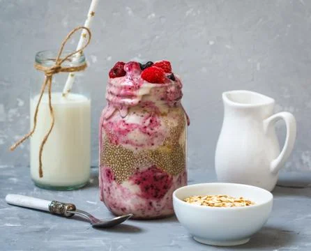 Berry smoothie Stock Photos