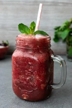 Berry smoothie Stock Photos