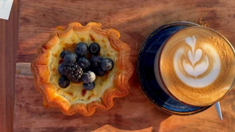 Berry tart  Stock Footage 340333897