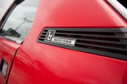 Bertone  badge . Foto stock