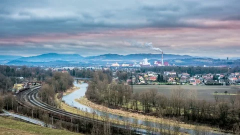 Beskydy mountain timelapse Stock Footage 72528163