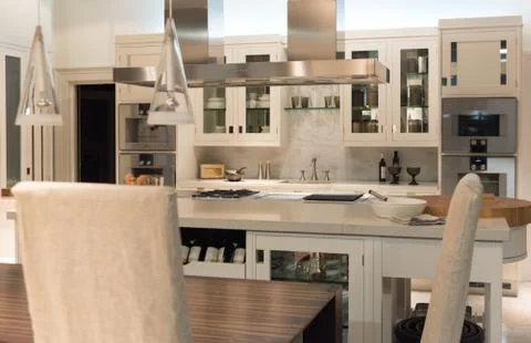 Bespoke Kitchen 스톡 사진
