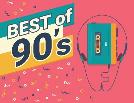Best of 90s Stock Illustration