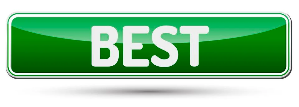 BEST - Abstract beautiful button with text. Stock Illustration
