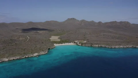 Best beach in curacao 스톡 동영상 201119636