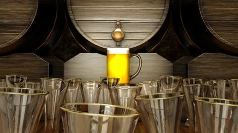 The Best Beer Stock Illustration