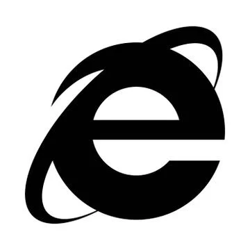 Best browser search engine icon or logo illustration. Stock Illustration