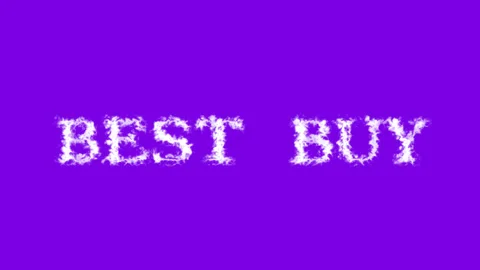 Best buy cloud text effect violet isolated background Stock Footage 138721692