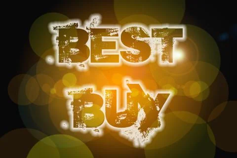 Best buy concept Stock Illustration