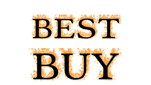 Best buy fire text effect white isolated background Stock Footage 137992709
