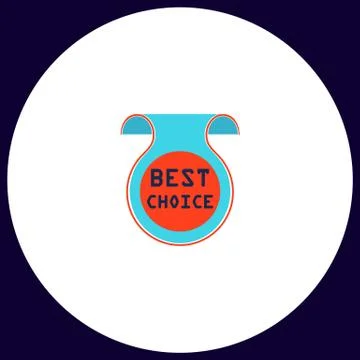 Best Choice computer symbol Stock Illustration