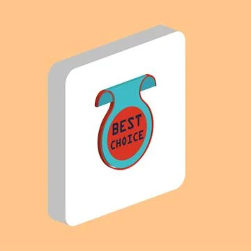 Best Choice computer symbol Stock Illustration