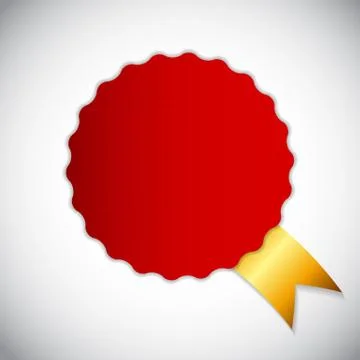 Best Choice Golden Label Vector Illustration Stock Illustration