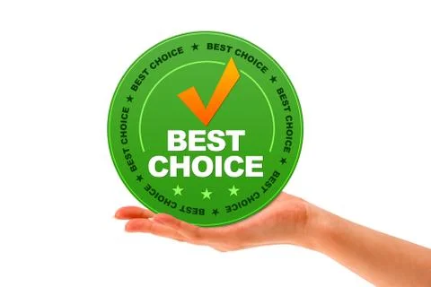 Best choice Stock Illustration