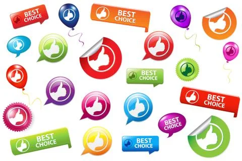 Best choice Stock Illustration