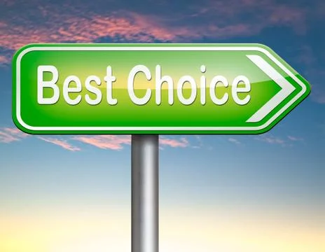 Best choice Stock Illustration