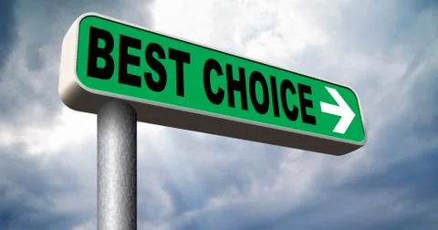 Best choice Stock Illustration