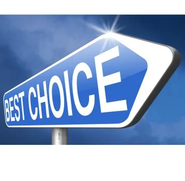 Best choice Illustrazione stock