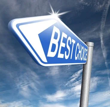 Best choice Stock Illustration