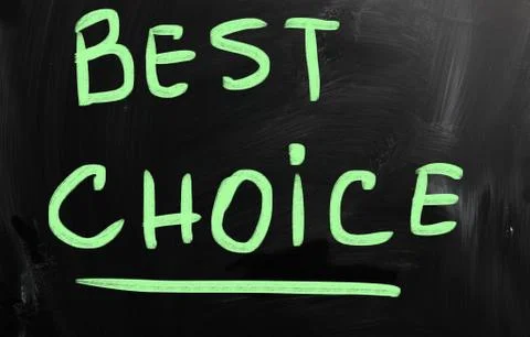 Best Choice Stock Illustration