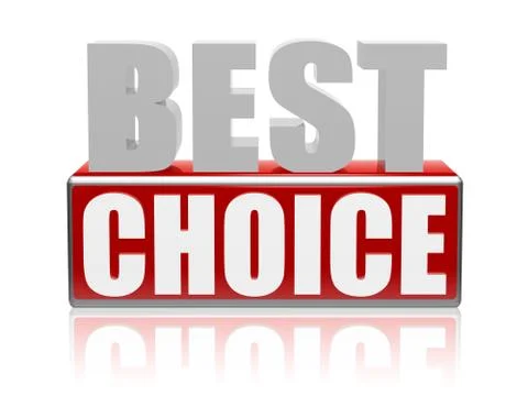 Best choice Stock Illustration